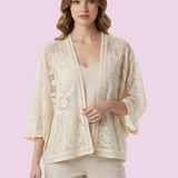SHEER DELIGHT EMBROIDERED JACKET