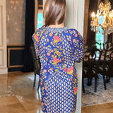 FLORAL KEEPSAKE TASSEL TIE DRESS
