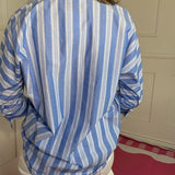 SUNNY FORECAST STRIPE TUNIC SHIRT