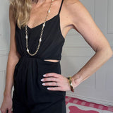 BARCELONA NIGHTS SIDE CUTOUT JUMPSUIT