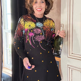 QUEEN OF SPARKLES: NEW YEARS FIREWORKS DRESS