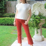 COTTAGE CHARM DROP SHOULDER SWEATER