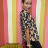 WILD SIDE WAITING ANIMAL PRINT TOP