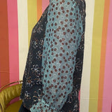 WORTH MAKING PLANS FLORAL EMBROIDERED TOP