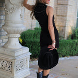 WESTERN SKIES VINTAGE STUDDED SLEEVLESS DRESS