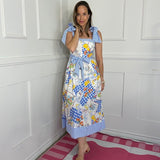 AMALFI COAST PRINT MAXI DRESS