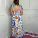AMALFI COAST PRINT MAXI DRESS