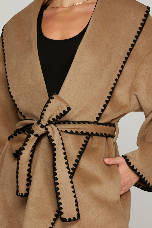 OPEN RANGE BLANKET STITCH WINTER COAT