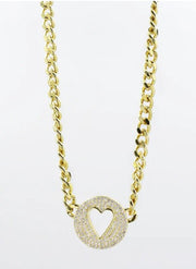 TREASURE JEWELS:  SPARKLING LOVE NECKLACE