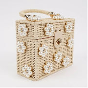 PRETTY IN PEARLS DAISY BAG by JENNA LEE - ASSORTED COLORS