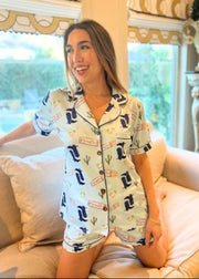 COWBOY CLUB PAJAMA LOUNGE SET