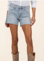 KUT JANE HIGH RISE LONG VINTAGE SHORTS