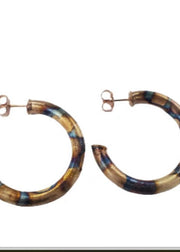 SHEILA FAJL SMALL CHANTEL HOOPS