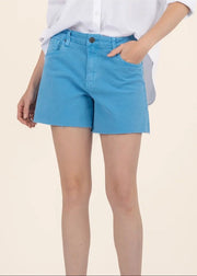 KUT JANE HIGH RISE SHORTS IN BAHAMA BLUE