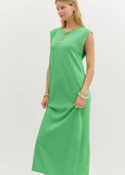 ROAD TRIP READY KELLY GREEN MAXI DRESS