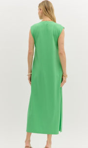 ROAD TRIP READY KELLY GREEN MAXI DRESS