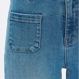 BAYEAS HIGH RISE WIDE LEG JEANS