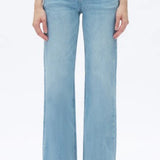 BAYEAS ALSA MID RISE WIDE LEG JEANS
