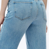 BAYEAS ALSA MID RISE WIDE LEG JEANS