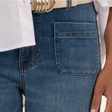 KUT LOYALTY HIGH RISE MEG WIDE LEG JEANS