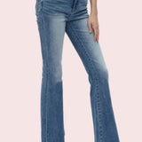 BAYEAS HIGH RISE FLARE JEANS