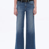 BAYEAS LOW RISE WIDE LEG JEANS