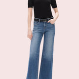 BAYEAS LOW RISE WIDE LEG JEANS