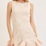 FEELING ROMANTIC PALE PINK MINI DRESS