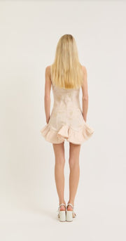 FEELING ROMANTIC PALE PINK MINI DRESS