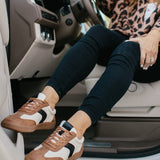 SPOILER ALERT TAN COMBO SNEAKERS