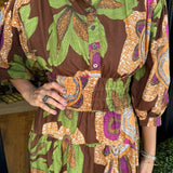 UNCLE FRANK:  BIG BLOOMS DRESS