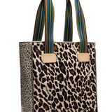 CONSUELA:  CHICA MONA LEOPARD TOTE