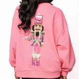 ONLINE EXCLUSIVE:  QUEEN OF SPARKLES COSMO NUTCRACKER SWEATSHIRT