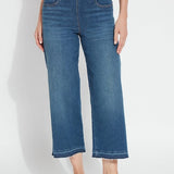 LYSSE PREMIUM FRANCES WIDE LEG CROP JEANS
