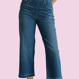 LYSSE PREMIUM FRANCES WIDE LEG CROP JEANS