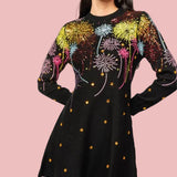 QUEEN OF SPARKLES: NEW YEARS FIREWORKS DRESS