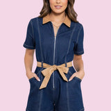 FIFTH AVENUE COWGIRL ROMPER