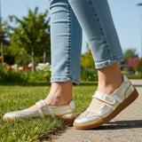 CALM DOWN GOLD MARY JANE SNEAKERS