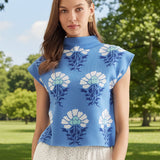 ONLINE EXCLUSIVE:  BOTANICAL BLISS KNIT SWEATER TOP