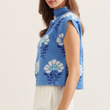 ONLINE EXCLUSIVE:  BOTANICAL BLISS KNIT SWEATER TOP