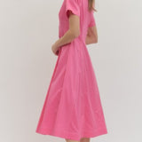 PURSUIT OF HAPPINESS PINK MIDI DRESS