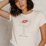 RED LIPS BABY GRAPHIC TEE