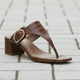 SHU SHOP ELODIE CHOCOLATE SANDAL