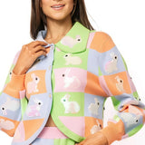 QUEEN OF SPARKLES:  BUTTON UP COLLAR CARDIGAN