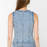 SOUTHERN CHARM DENIM VEST