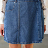 KEEP IT STYLISH DENIM SKORT