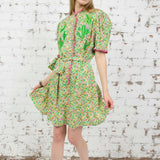 SISTER MARY NOPAL CACTUS EMBROIDERED DRESS