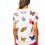 QUEEN OF SPARKLES SEQUIN BUTTERFLY TEE