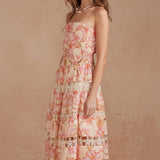 DAYS GONE BY FLORAL EYELET DRESS