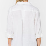 BEACH RETREAT OVERSIZED WHITE SHIRT